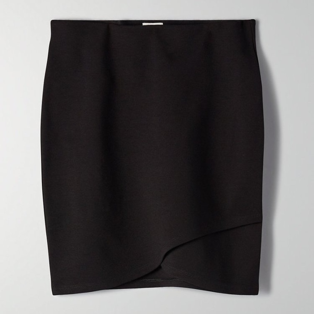 Aritzia Sunday Best Primrose Black Mini Skirt NWT